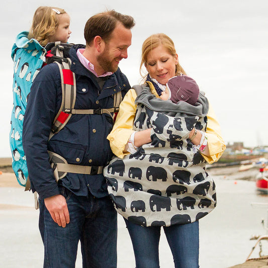 Bundlebean Fleece-lined Babywearing Cover