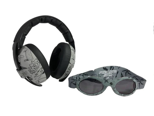 Banz Kids Hearing Protection Earmuffs and Sunglasses