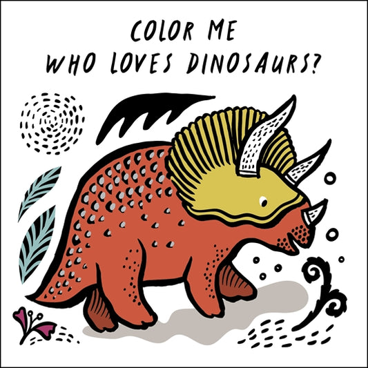 Bath Book - Who Love Dinosaur?