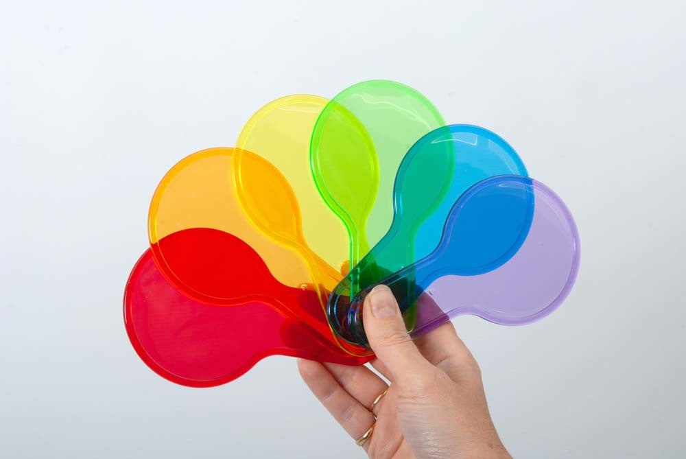 Translucent Colour Paddle Set - Pk6