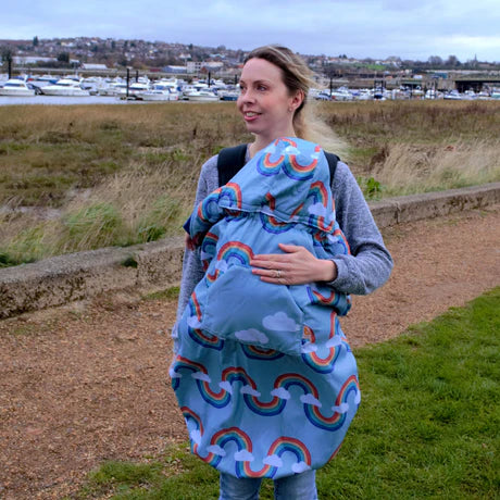 Bundlebean Fleece-lined Babywearing Cover