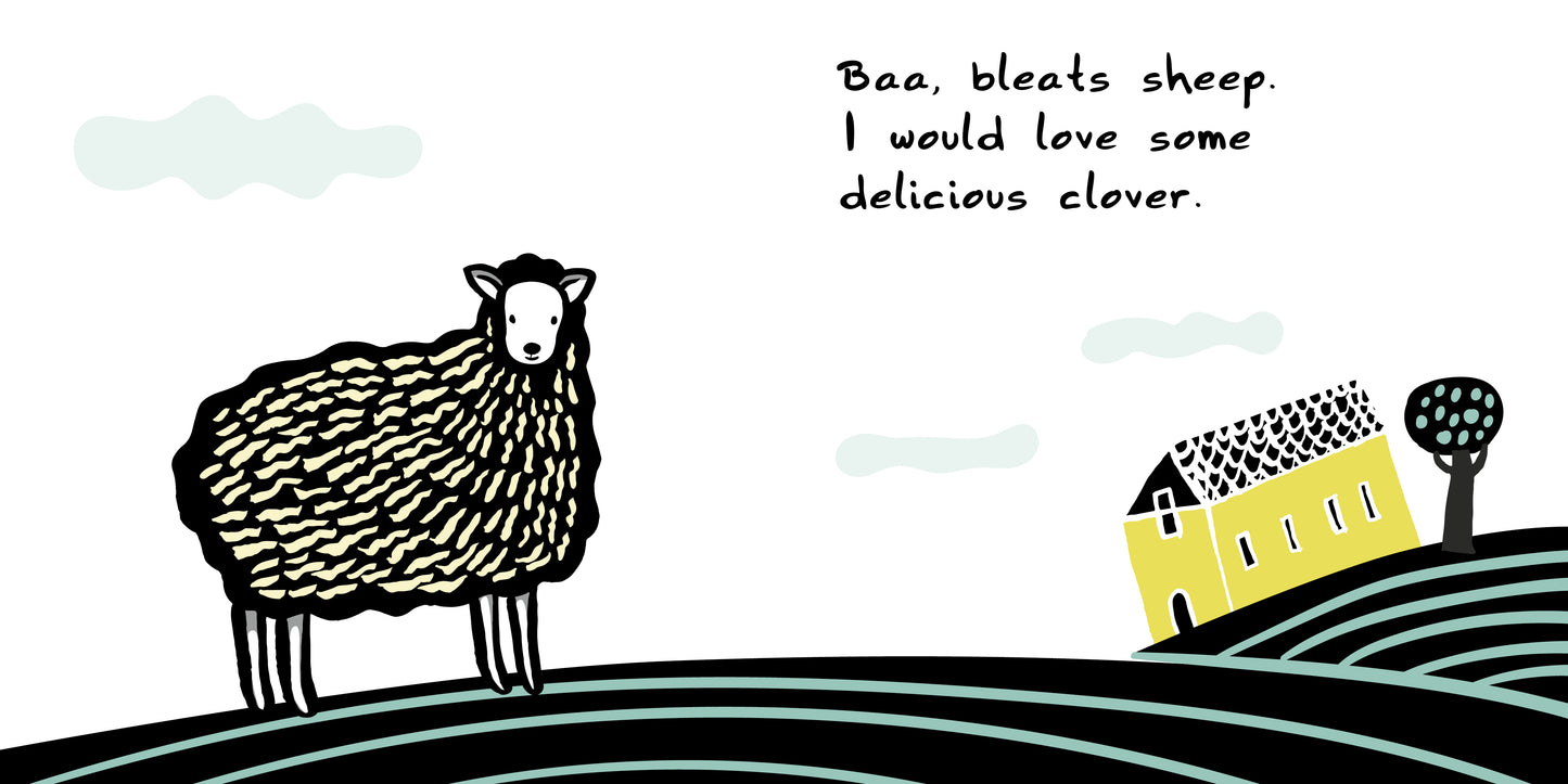 Moo, Cluck, Baa! The Farm Animals are hungry