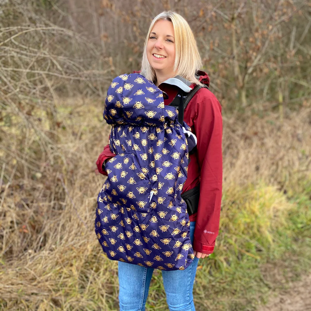 Bundlebean Fleece-lined Babywearing Cover